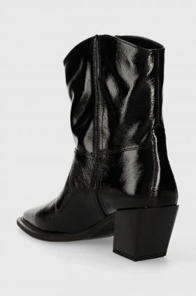 Vagabond Shoemakers cizme de piele ALINA femei, culoarea negru, cu toc drept, 5421.160.20