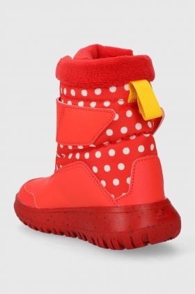 adidas cizme de iarna copii Winterplay Minnie C culoarea rosu