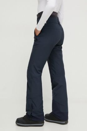 Picture pantaloni Exa culoarea albastru marin