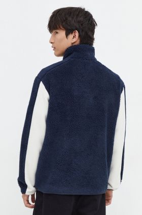 Tommy Jeans bluză bărbați, culoarea bleumarin, uni DM0DM17885