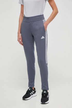 adidas Performance pantaloni de antrenament Tiro 23 culoarea gri, cu imprimeu  HZ3018