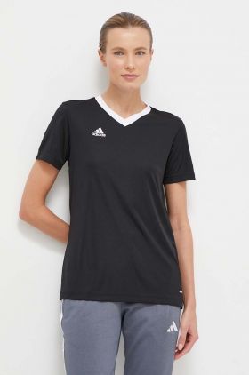 adidas Performance tricou Entrada 22 femei, culoarea negru H57572