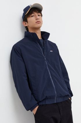 Tommy Jeans geacă bărbați, culoarea bleumarin, de tranziție DM0DM17982