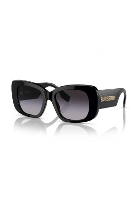 Burberry ochelari de soare femei, culoarea negru