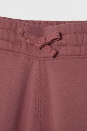 Abercrombie & Fitch pantaloni de trening pentru copii culoarea roz, neted