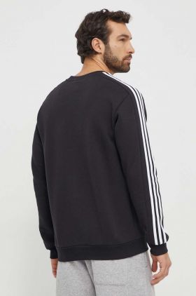 adidas bluză bărbați, culoarea negru, cu imprimeu  IB4027