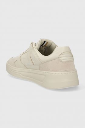 BOSS sneakers din piele Baltimore culoarea bej, 50512375