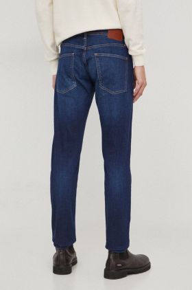 Pepe Jeans jeansi barbati, culoarea albastru marin