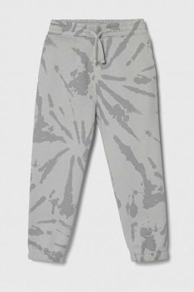 Abercrombie & Fitch pantaloni de trening pentru copii culoarea gri, modelator