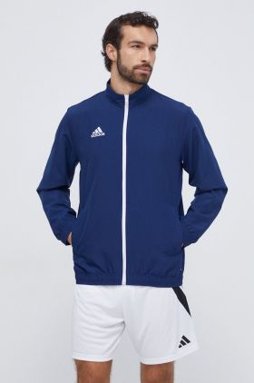 adidas Performance hanorac de antrenament Entrada 22 Presentation culoarea bleumarin, cu imprimeu  HB0571