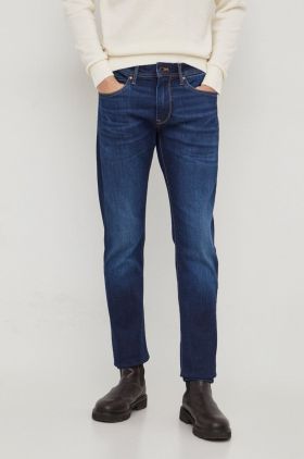 Pepe Jeans jeansi barbati, culoarea albastru marin