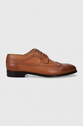 PS Paul Smith pantofi de piele Ark barbati, culoarea maro