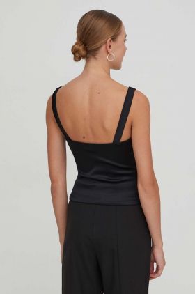 Abercrombie & Fitch bluza femei, culoarea negru, neted