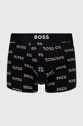 BOSS boxeri 2-pack bărbați, culoarea negru 50509267