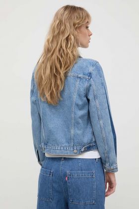 Levi's geaca jeans femei, de tranzitie