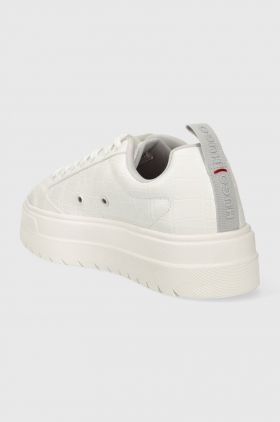 HUGO sneakers Lyssa culoarea alb, 50513340