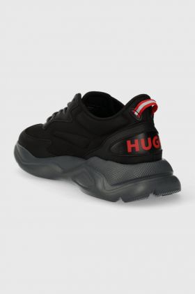 HUGO sneakers Leon culoarea negru, 50504799