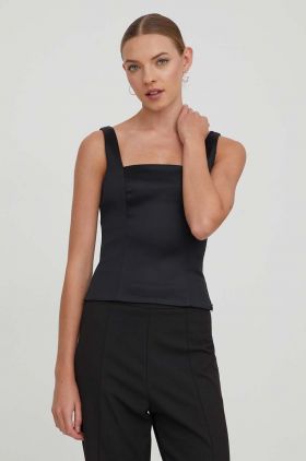 Abercrombie & Fitch bluza femei, culoarea negru, neted