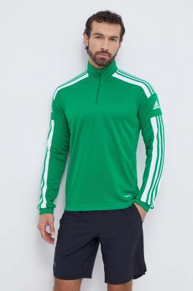 adidas Performance hanorac de antrenament Squadra 21 culoarea verde, cu imprimeu  GP6473