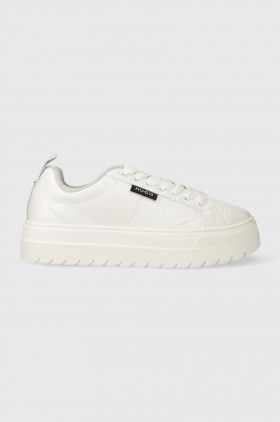 HUGO sneakers Lyssa culoarea alb, 50513340