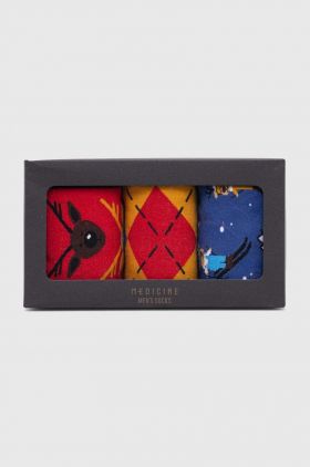 Medicine ciorapi de bumbac 3-pack barbati