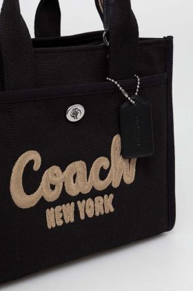 Coach poseta culoarea negru