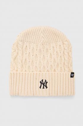 47brand caciula MLB New York Yankees culoarea bej