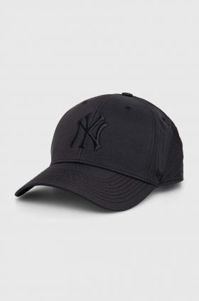 47brand sapca MLB New York Yankees culoarea negru, cu imprimeu