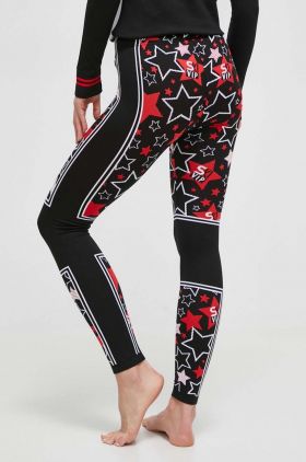 Newland leggins sport Alya femei, culoarea negru, modelator