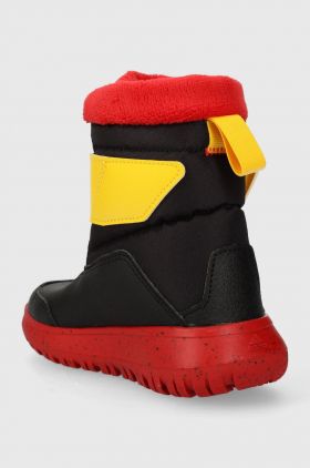 adidas cizme de iarna pentru copii IG7189 Winterplay Mickey C CBLACK/FTWWHT culoarea negru