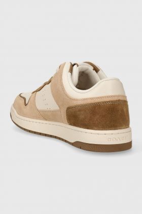 Coach sneakers din piele C201 culoarea bej, CR955