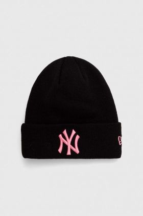 New Era caciula culoarea negru, NEW YORK YANKEES