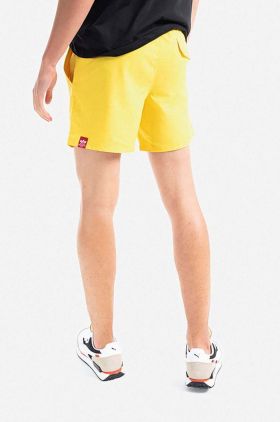 Alpha Industries pantaloni scurți de baie culoarea galben 196930.465-yellow