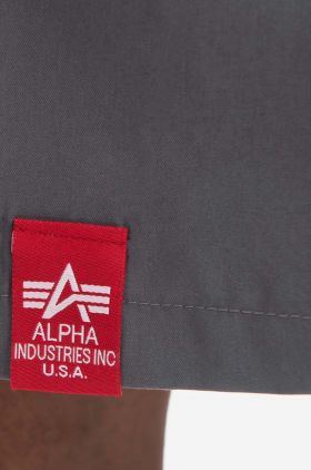 Alpha Industries pantaloni scurți de baie culoarea gri 106810.136-grey