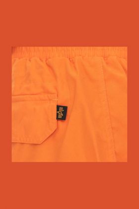 Alpha Industries pantaloni scurți de baie culoarea portocaliu 106810.429-orange