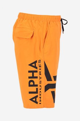 Alpha Industries pantaloni scurți de baie culoarea portocaliu 106812.429-orange