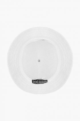 Kangol pălărie Kapelusz Kangol Big Logo Casual K3407 WHITE culoarea alb K3407.WHITE-WHITE