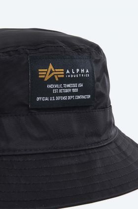 Alpha Industries pălărie din bumbac VLC Cap culoarea negru, bumbac 116912.03-black