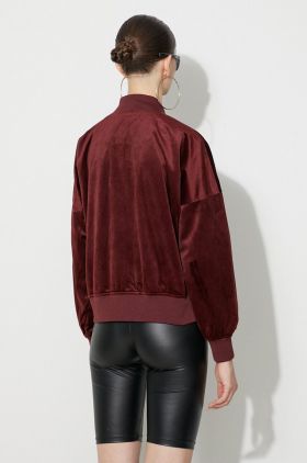 Alpha Industries geacă bomber MA-1 OS Velvet femei, culoarea bordo, de tranziție 106002.184-maroon