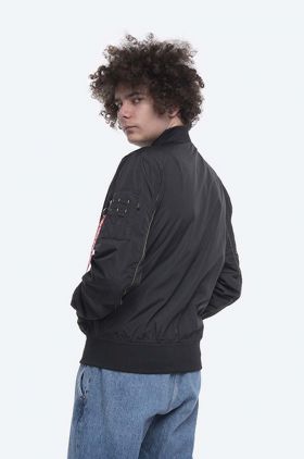 Alpha Industries geacă bomber MA-1 Parachute bărbați, culoarea negru, de tranziție 116104.03-black