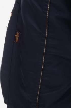 Alpha Industries geacă Falcon II 156109 07 bărbați, culoarea bleumarin, de tranziție 156109.07-navy