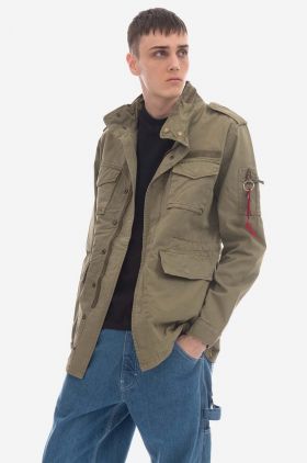 Alpha Industries geacă Huntington 176116 11 bărbați, culoarea verde, de tranziție 176116.11-green