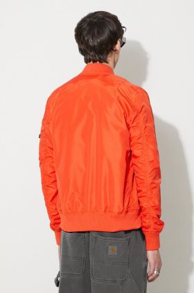 Alpha Industries geacă bomber MA-1 TT bărbați, culoarea portocaliu, de tranziție 191103.577-orange