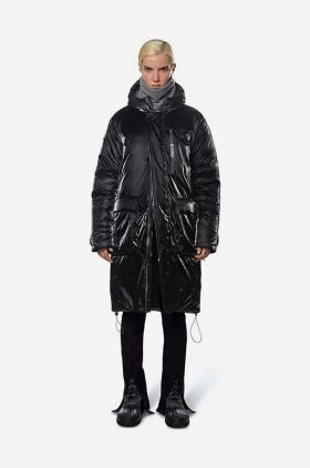 Rains geacă Avalanche Parka culoarea negru, de iarnă 1540.BLACK-BLACK