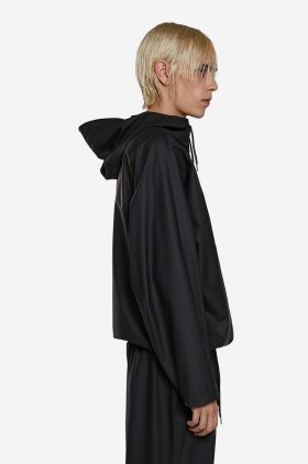 Rains geacă Anorak culoarea negru, de tranziție 18030-BLACK.