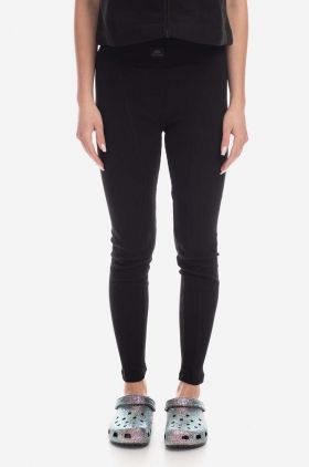 Alpha Industries leggins din bumbac culoarea negru, uni 136050.03-black