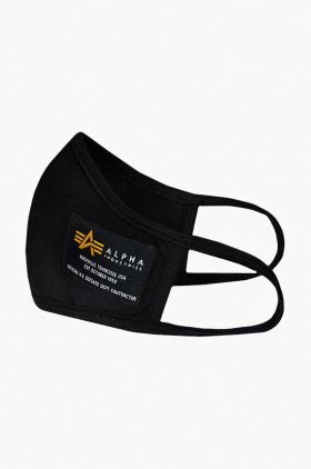 Alpha Industries mască de protecție reutilizabilă Crew Facemask 128935.03-black