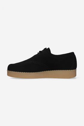 Levi's Footwear&Accessories pantofi de piele întoarsă D7353.0002 RVN 75 bărbați, culoarea negru D7353.0002-black