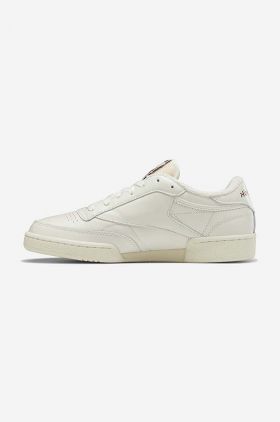 Reebok Classic sneakers din piele Club C85 Vintage culoarea bej GX3681-cream