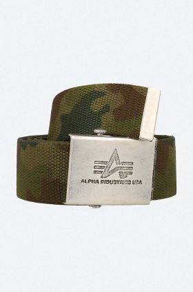 Alpha Industries curea Heavy Duty Belt culoarea verde 100906.12-green